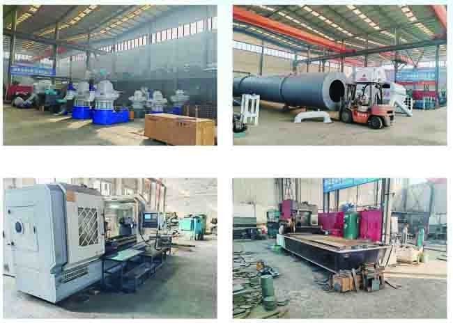 2.2-3kw Linia produkcji peletów z biomasy Szczątki drewna 1-2 tony / h